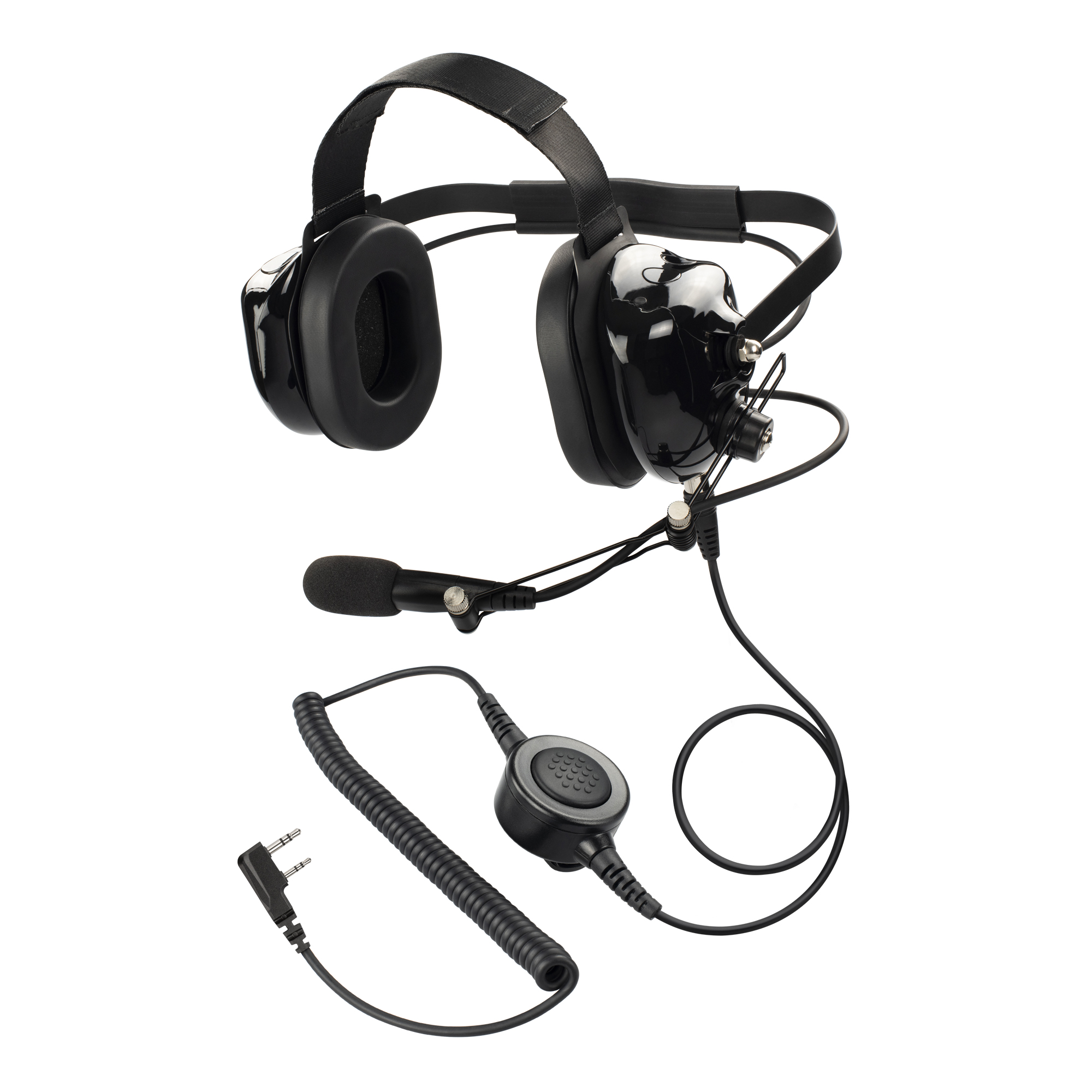 soundproof headset with microphone