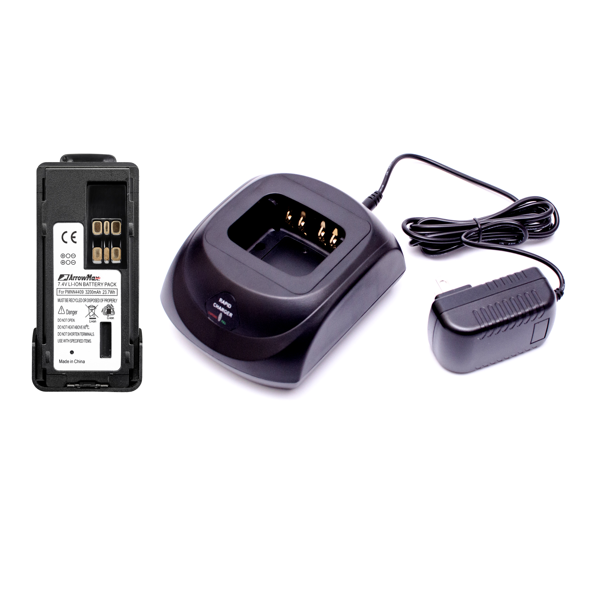 Charger with 1 pcs High Performance Battery for Motorola APX4000